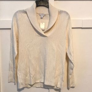 Cream Sweater Charter Club